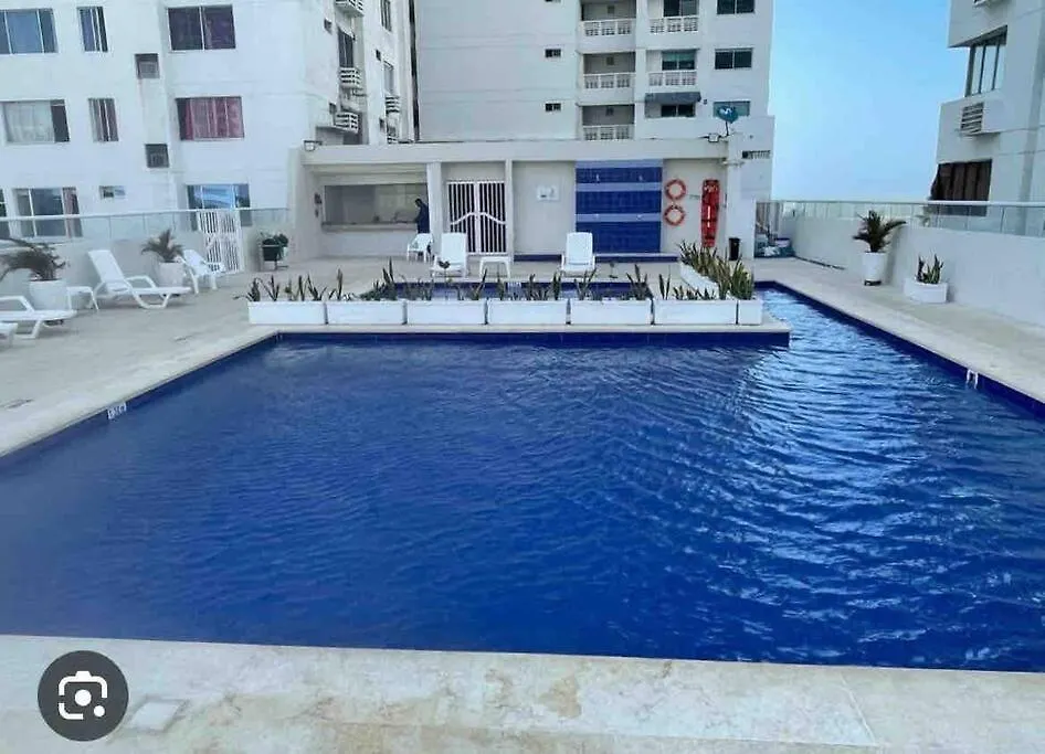Descanso Familiar Con Piscina Y Playa Cartagena Apartman